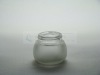 glass cosmetic jar