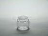 glass cream jar