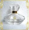 glass crystal perfume bottle