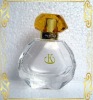 glass crystal perfume bottle