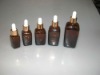 glass essential oil bottles