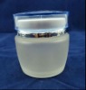 glass jar for cosmetic skin cream