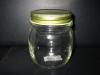 glass jar with metal cap