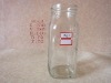 glass milk bottle