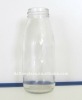 glass milk bottle