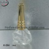 glass nail polish  bottle with gold cap