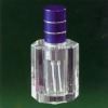 glass pefume bottle with caps