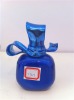 glass perfume bottle with plasti cap and sprayer