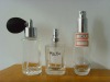 glass perfume bottle with spyare cap