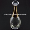 glass perfume bottles with cap and sprayer