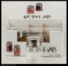 glass seasoning jar set