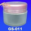 glass skin cream bottle