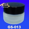 glass skin cream bottle