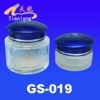 glass skin cream bottle