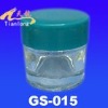 glass skin cream bottle