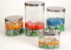 glass storage jar for kitchen