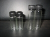 glass vials with cap