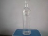 glass vodka  bottle