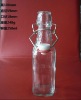 glass water bottle with swing top 250ml