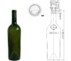 glass wine bottle