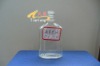 glass wine bottle frost printing customize