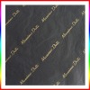 golden logo wrapping paper