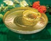 golden plastic blister tray