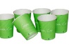 green 16oz paper cup