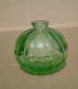 green banana glass bottle