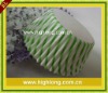 green stripe paper cake cup,bottom is plain white