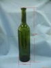 green wine bottle