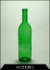 green wine bottle