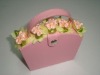 handle gift card box with flower