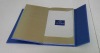 hardcover manu book printing with folder