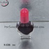 heart shape nail polish glass  bottle