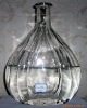 high-end white crystal material glass wine bottle