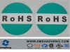 high quality ROHS adhesive label