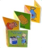 high quality children's fold bord book printing