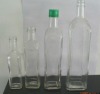 high quality clear bolive oil glass bottle