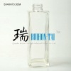 high quality clear square bottle