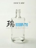 high quality clear whisky bottles