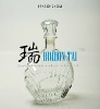 high quality glass bottle decoration