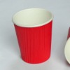 high quality ripple hot paper cup