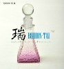 high quality small colored perfume glass bottles