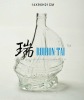 high quality small glass bottles craft