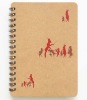 high quality  soft cover note book printing