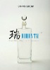 high quality square glass bottle