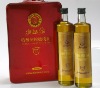 high quality transparent glass olive oil bottle