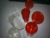 hing-lid plastic vials hinged vials