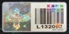 hologram barcode sticker